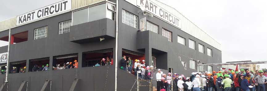 balcony of bar and restaurant area at kyalami karting circuit